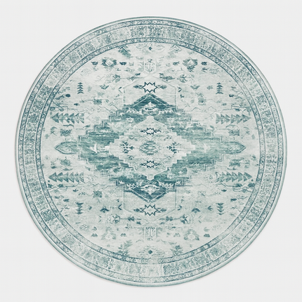 Washable Area Rug - Vintage Boho Carpet