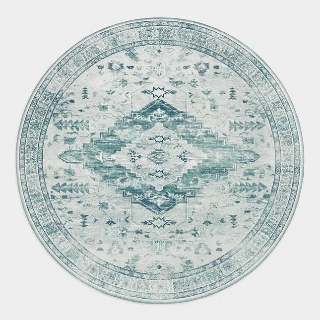Washable Area Rug - Vintage Boho Carpet