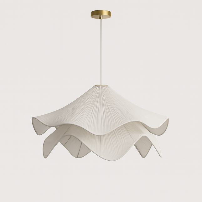 Pendant Light LED – Cream Fabric