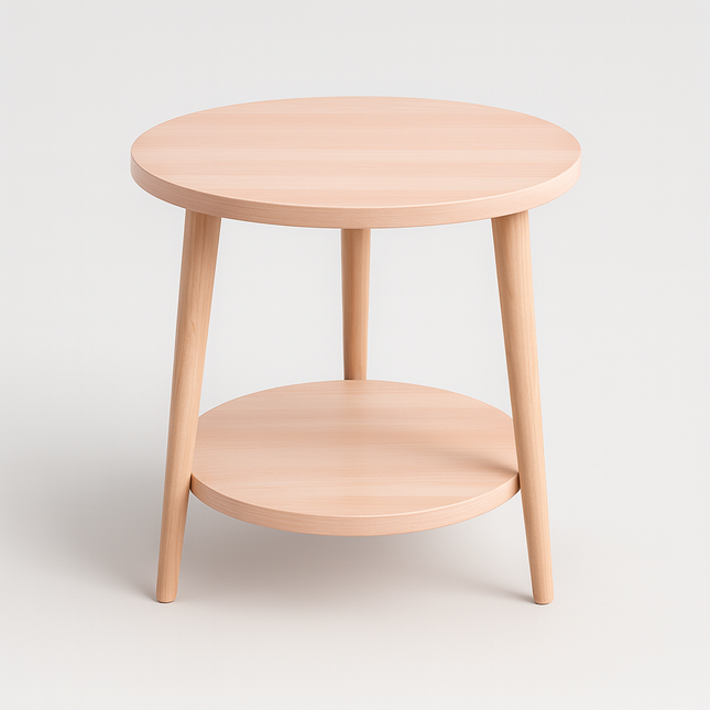 Round Side Table – Coffee Table for Living Room