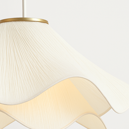 Pendant Light LED – Cream Fabric