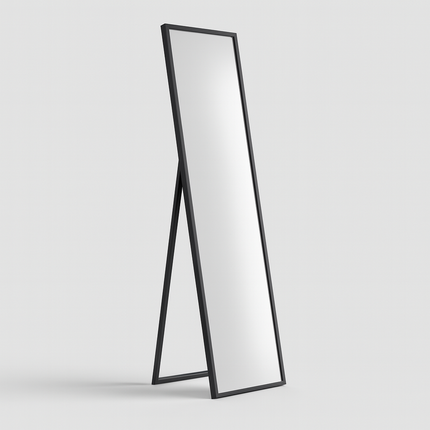 Full Length Floor Mirror - Black