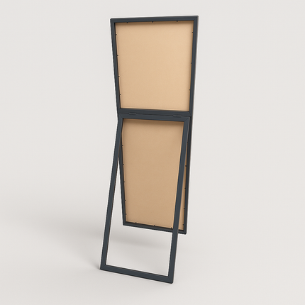 Full Length Floor Mirror - Black